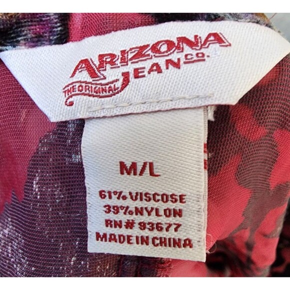 Velvet Burnout Kimono Open Front Top Size M/L Arizona - Picture 7 of 8